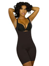 Strong compression black Vedette body shaper for parties or post surgery fajas colombianas made in Columbia
