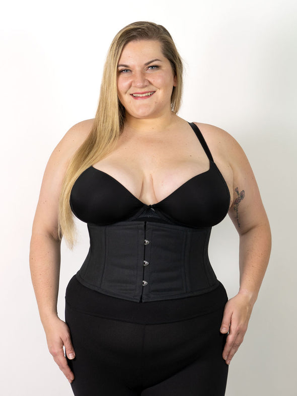 Cotton Modern Curve Waspie Underbust Corset : CS-301