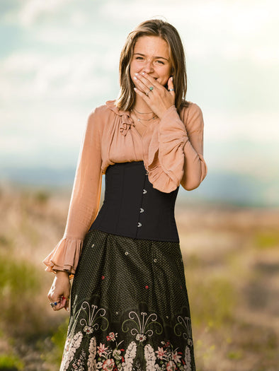 Cotton Modern Curve Standard Underbust Corset : CS-305