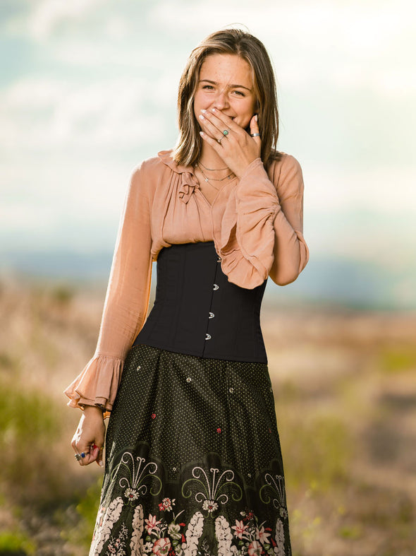 Cotton Modern Curve Standard Underbust Corset : CS-305