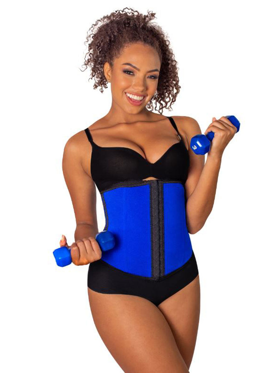 Women LATEX Rubber Zip Waist Trainer Cincher Underbust Corsets