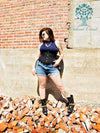 Summer-weight Mesh Romantic Curve Standard Underbust Corset : CS-411