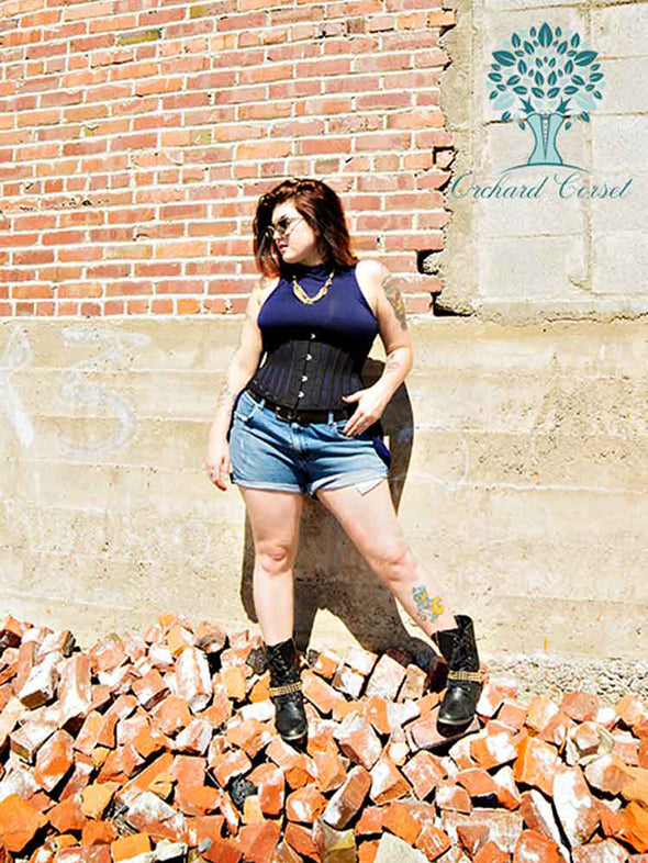 Summer-weight Mesh Romantic Curve Standard Underbust Corset : CS-411