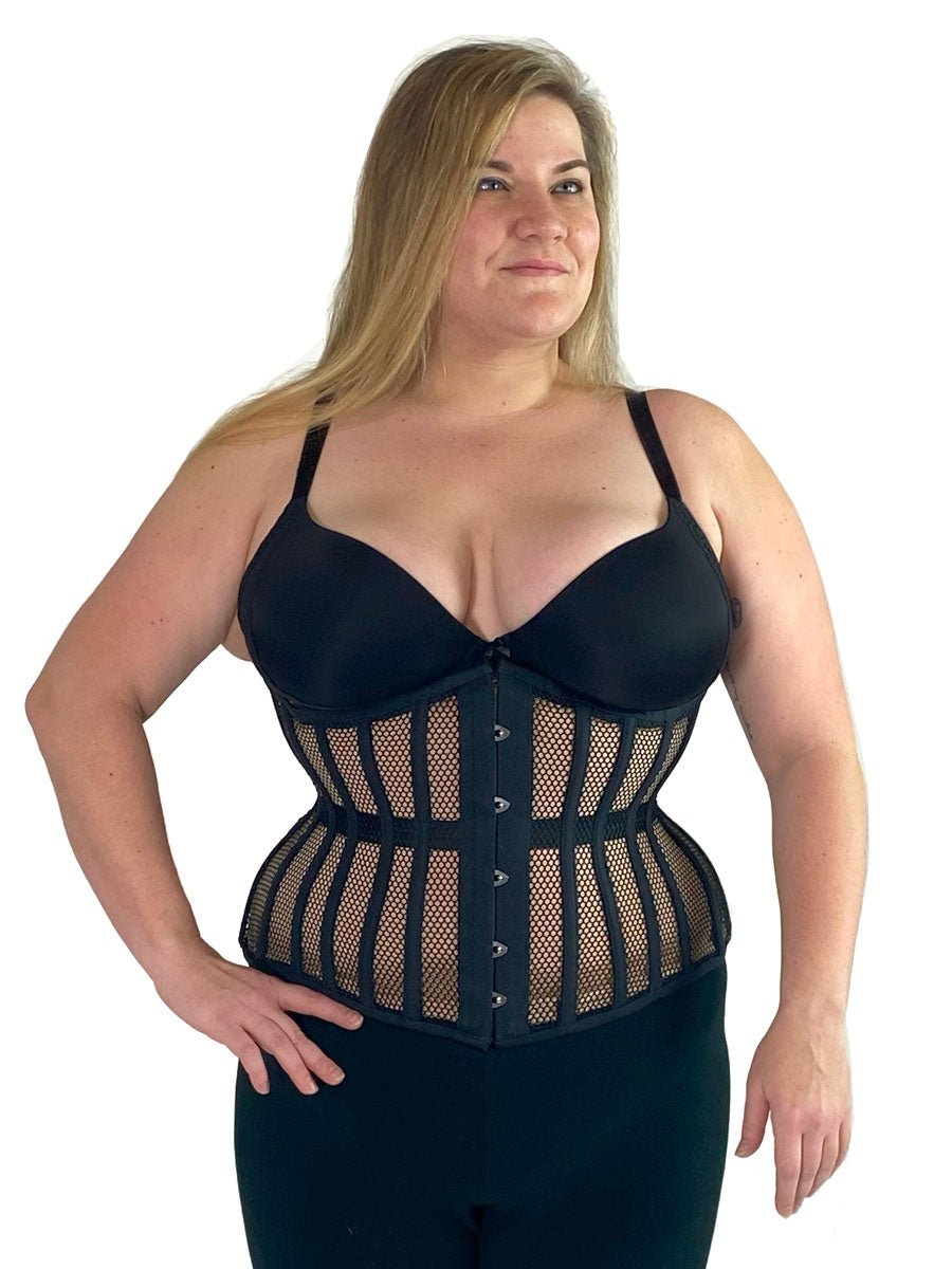 Orchard Corset CS-426 Standard Womens Mesh Underbust Steel Boned Waist  Trainer Corset : : Clothing, Shoes & Accessories