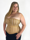 Plus Size Mesh Hourglass Curve Longline Overbust Corset : CS-511