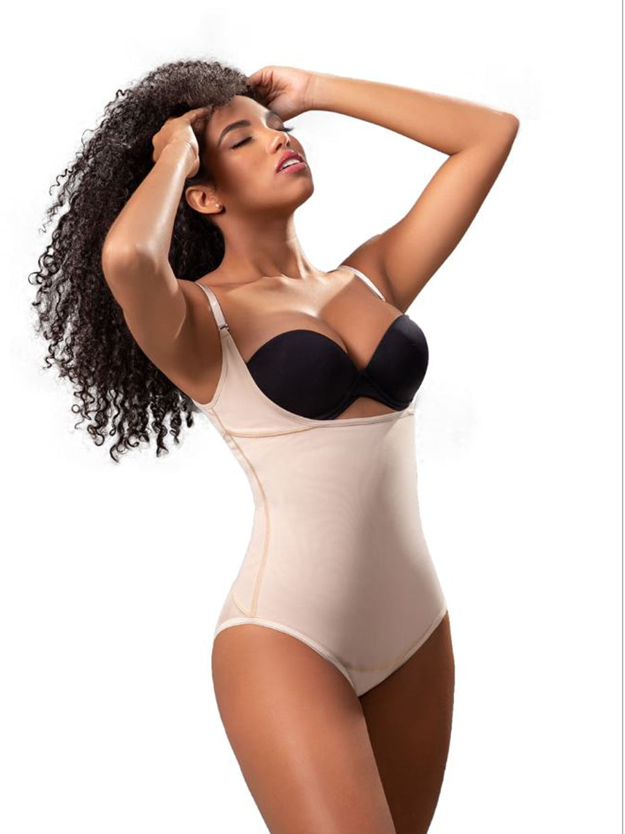 Seamless Braless Thong Body Suit - Instantly Slim Your Waist