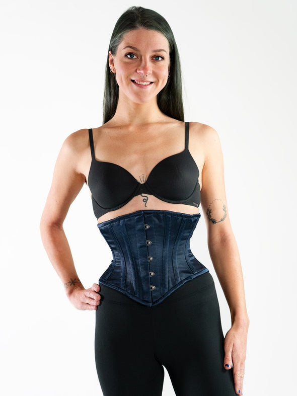 Satin Hourglass Curve Waspie Underbust Corset : CS-201