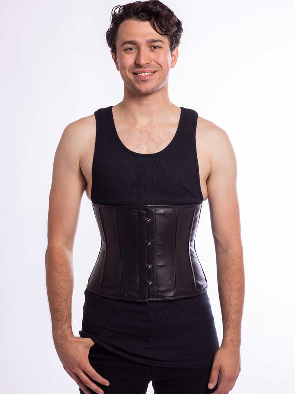 Leather Modern Curve Standard Underbust Corset : CS-305