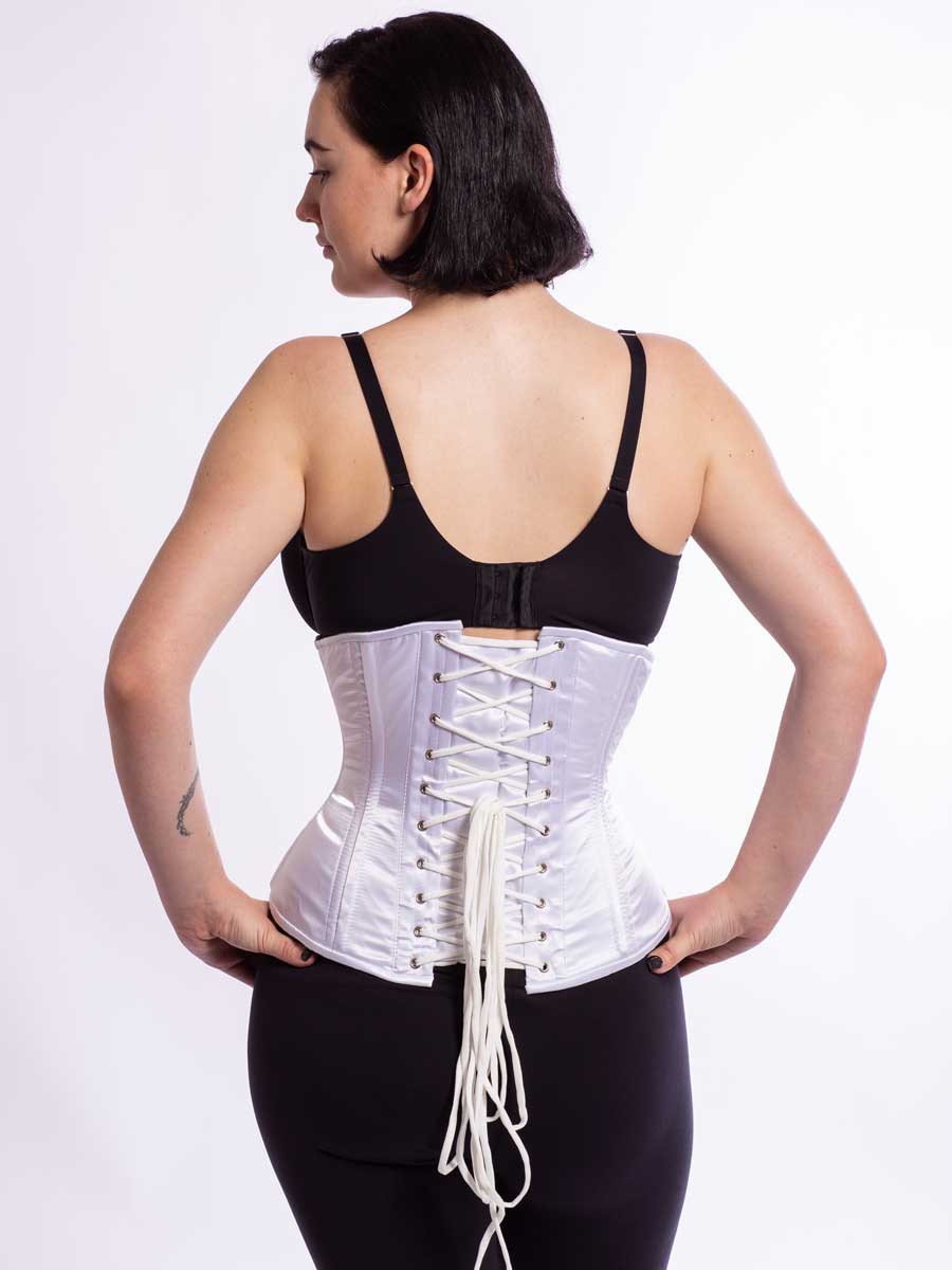 Long Line Expert Waist Training Underbust Corset Black