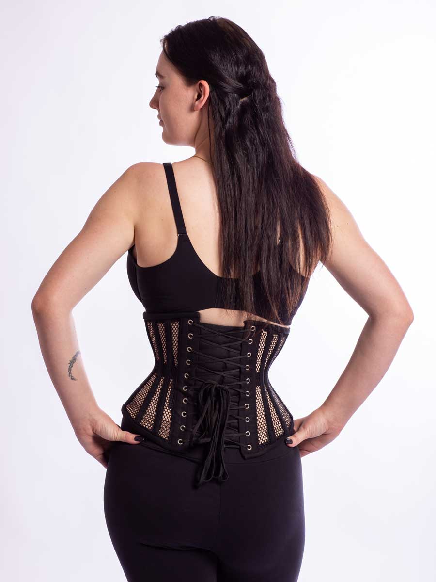 Corset Story UK - In Stock Now! Instant Shape Black Mesh Corset