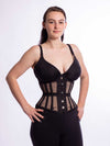 Mesh Romantic Curve Standard Underbust Corset : CS-411