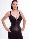 Leather Romantic Curve Standard Underbust Corset : CS-411